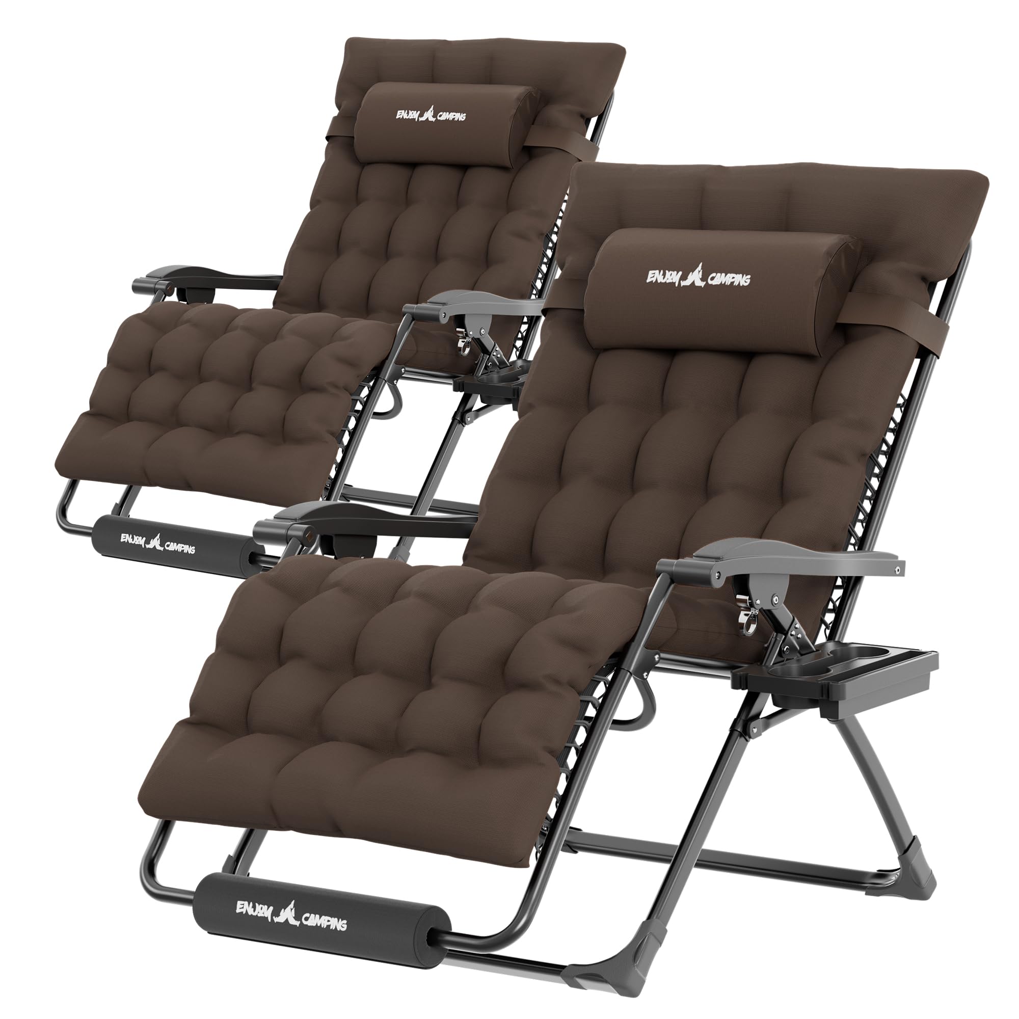 UDPATIO Oversized Zero Gravity Chair Patio Reclining Chairs with Cushion