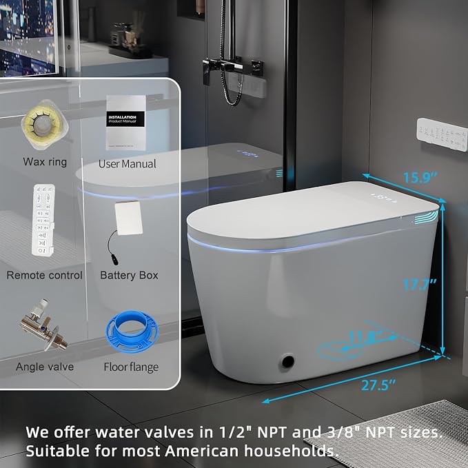 Inodoro inteligente TOTTE con bidé integrado miniatura 2