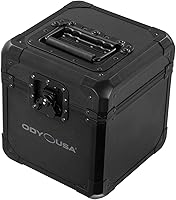 Vista 7 de Odyssey Cases 7″ Vinilo/Utility Black Krom Case Capacidad para 60 discos