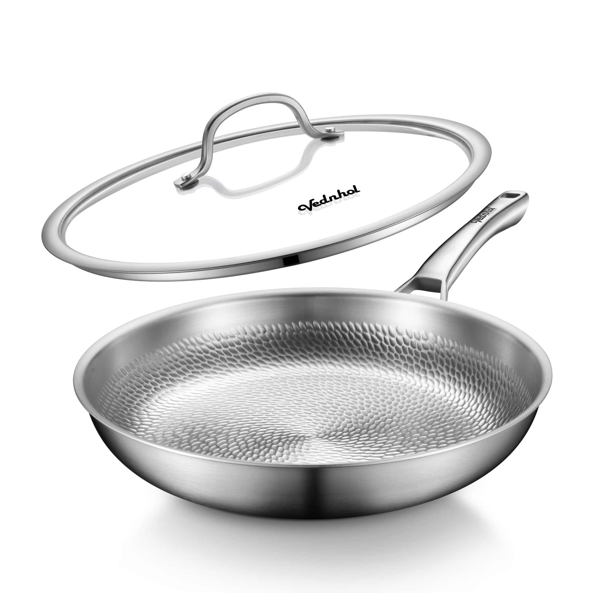 Photo 1 of Titanium Pans for Cooking, 12 Inch Non-Toxic Frying Roaster with Lid
