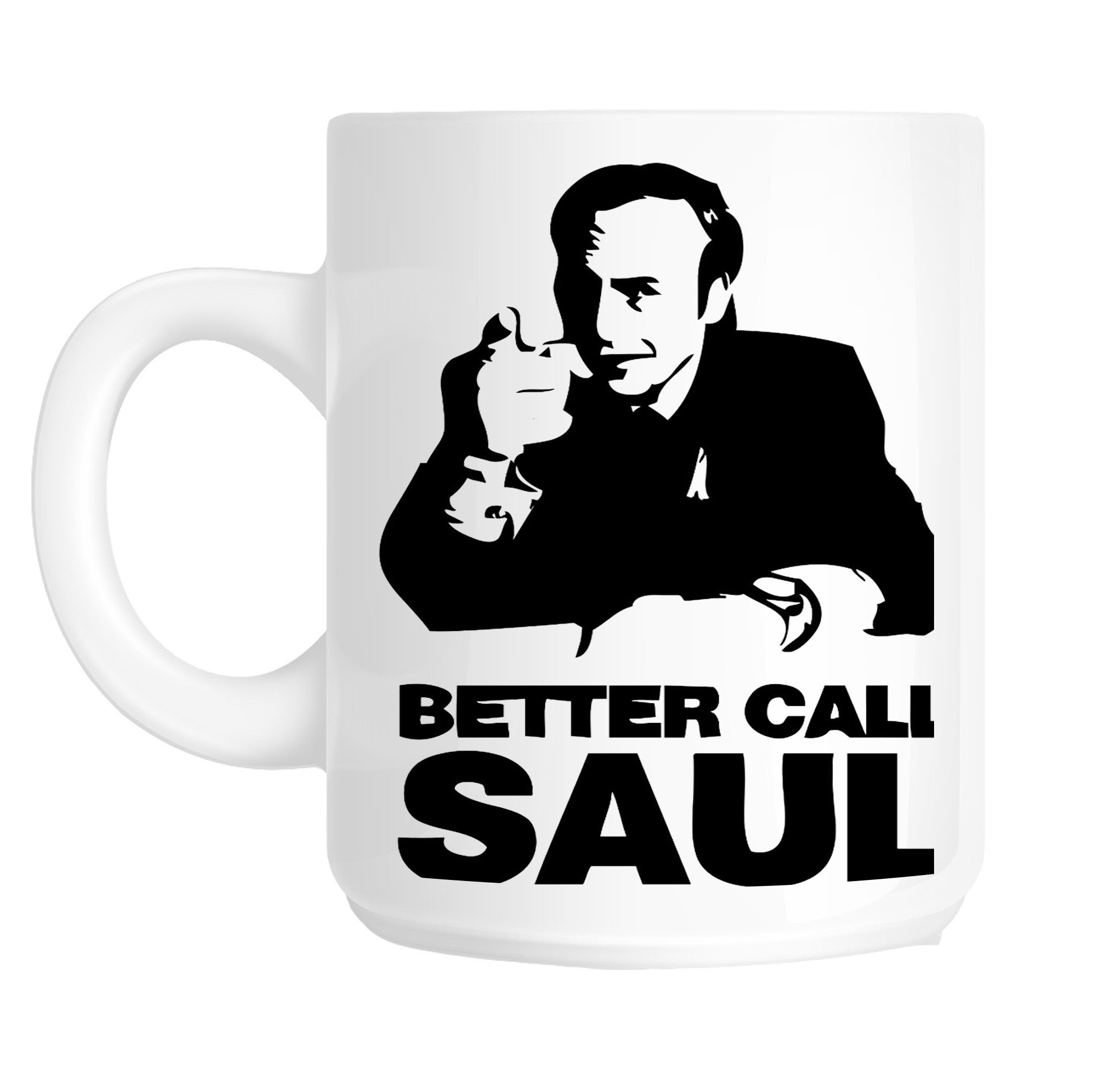 Fazzledazzleuk White Better Call Saul Breaking Bad Novelty Gift Mug