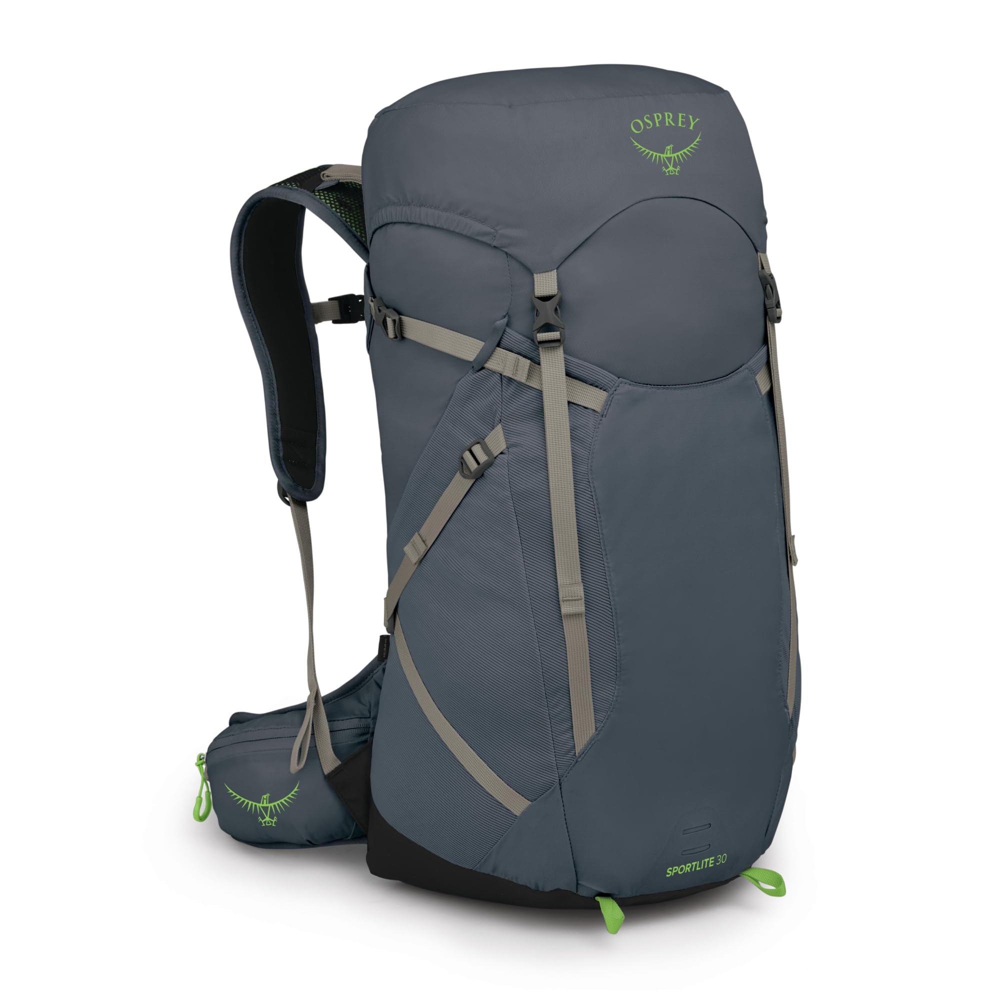 Osprey Sportlite Unisex Rucksack, 30L, Tungsten/Grey Wolf, O/S