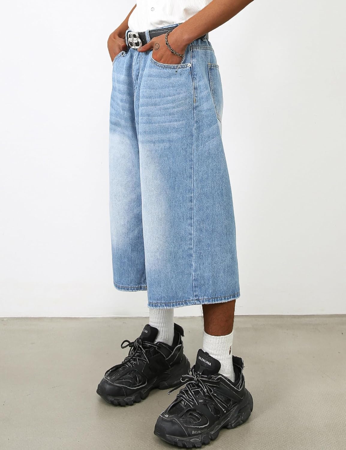 Men’s Baggy Jean Shorts Loose Fit Denim Shorts Men Summer Casual Jorts Y2k Hip Hop Short Jeans Streetwear Clothes www.denim.fit 7 Men’s Baggy Jean Shorts Loose Fit Denim Shorts Men Summer Casual Jorts Y2k Hip Hop Short Jeans Streetwear Clothes www.denim.fit 7