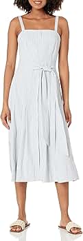 Club Monaco Women's O-Ring Sleeveless Dress, Blue/BLEU, 0 at