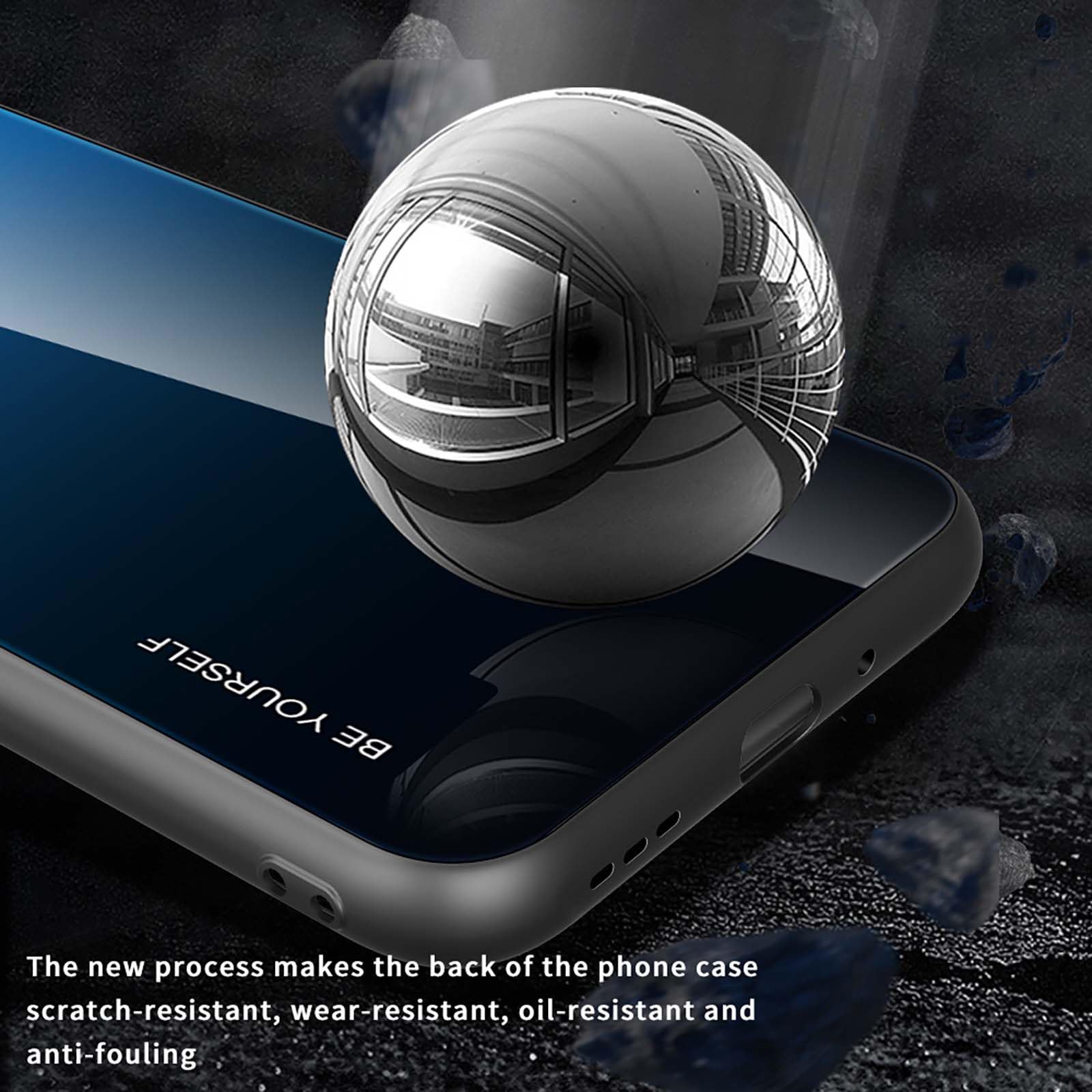 Coque étui OPPO Find X3 Pro + Film Verre Trempé 5D Full Protection - Transparent
