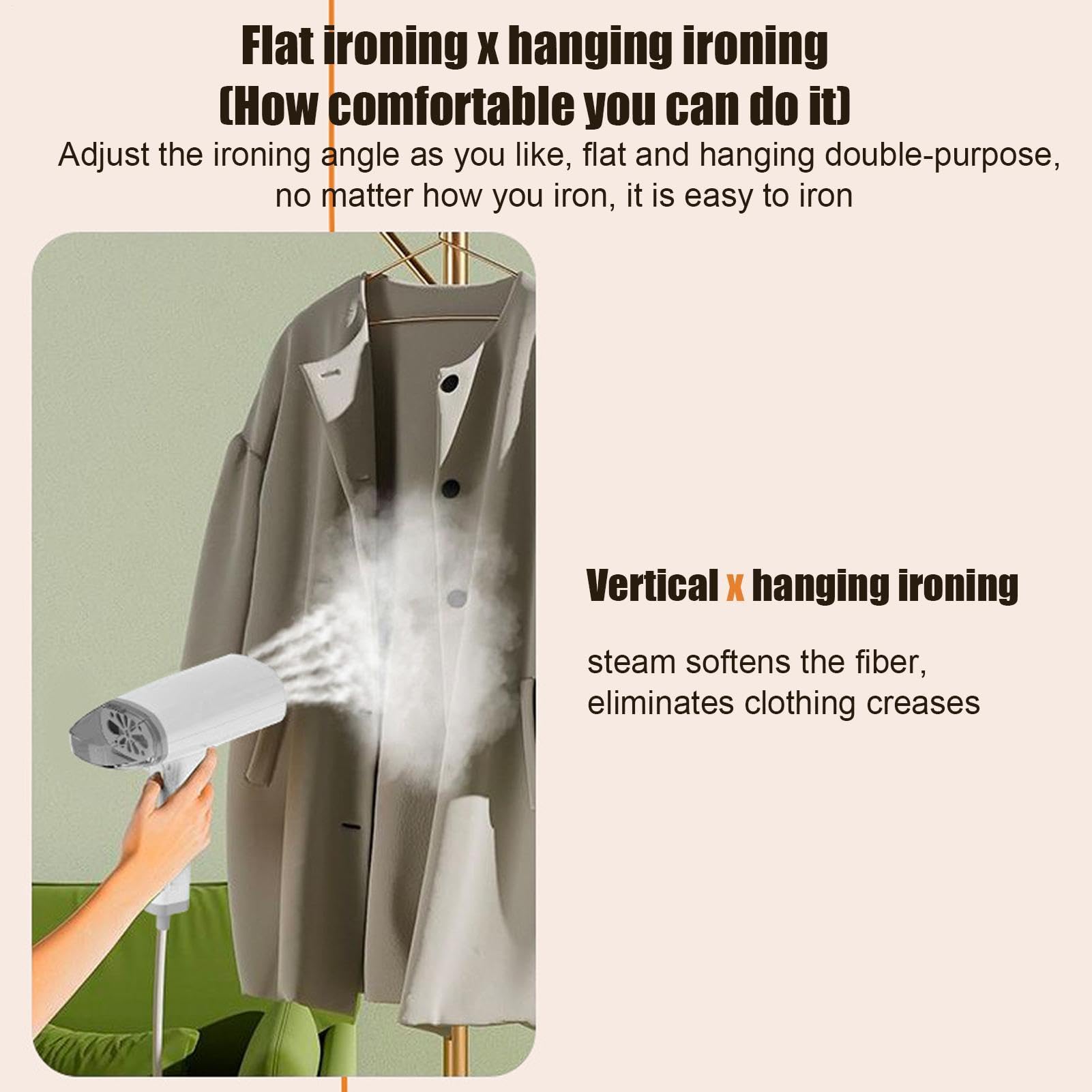 Plancha De Vapor Portátil Prensa De Telas Plegable Antifugas | Vaporizador De Ropa Portátil Para ropa, camisas, sábanas, edredones, hogar, viajes, mujeres, hombres, estudiantes