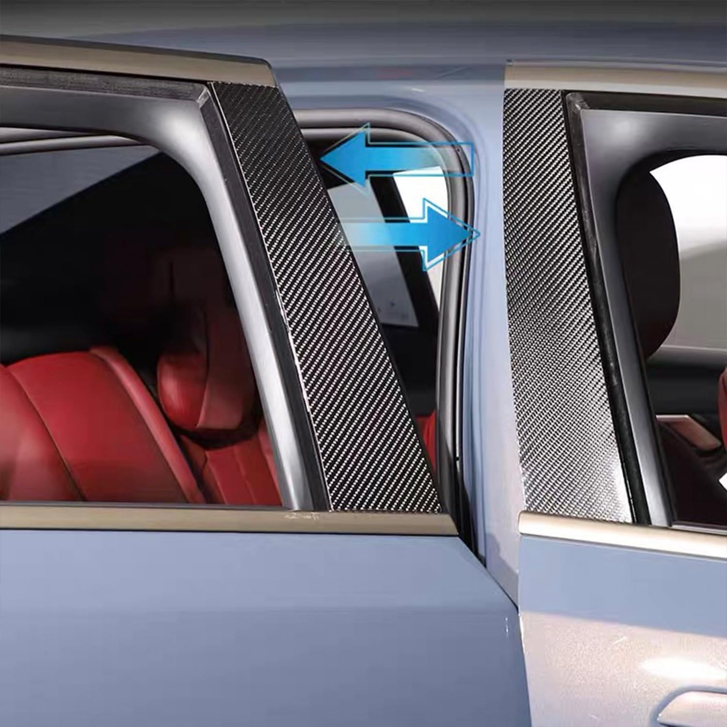 Amazon | カードアBピラーパネルトリムカバー BMW 5シリーズ G60 525