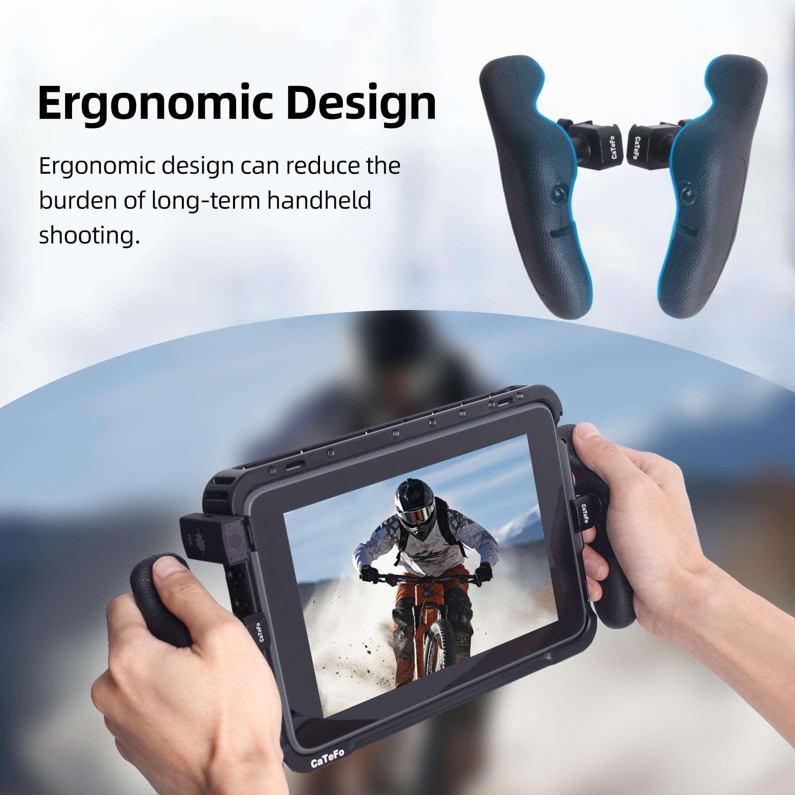 StarGrip-NATO Camera Side Handles - Pair Of 360 Adjustable Grips For DSLR Smartphone IPad