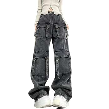 パンツ Mijko black gimmick cargo pants street パンツ Mijko black gimmick cargo pants street XYXIONGMAO