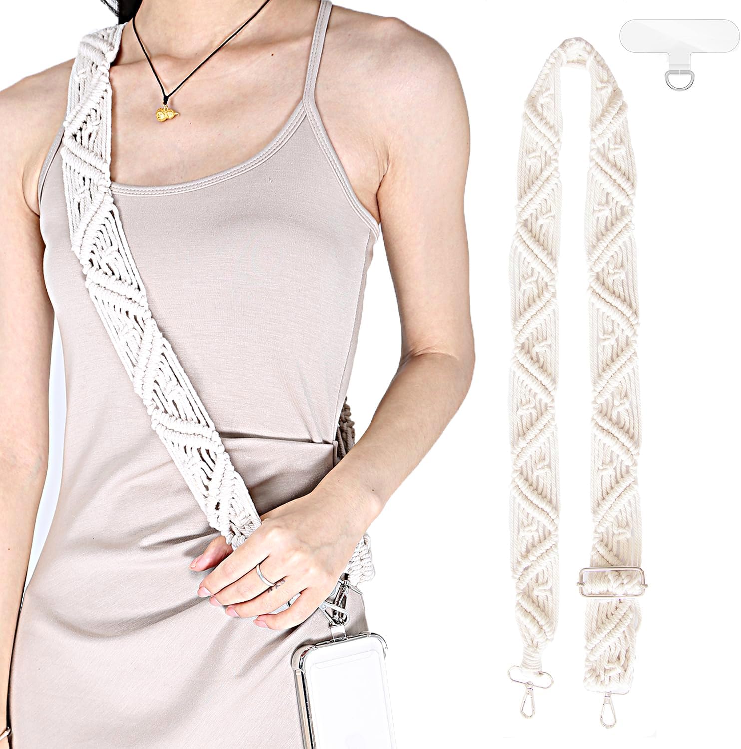 Phone Lanyard, Universal Crossbody Patch Phone Lanyards