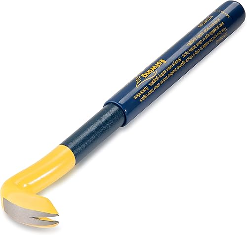 Miniatura 2 de ESTWING Práctico extractor de uñas de garra, barra de palanca de 10 pulgadas con construcción de acero forjado y agarre de cojín de vinilo - HC-10