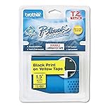 Brother TZE661 36 mm Labelling Tape Cassette - Black/Yellow