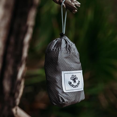 Miniatura 6 de 4Monster Riñoneras de Senderismo Portátiles, Bolsa de Cintura Resistente al Agua con Correa Ajustable, Bolsa de Pecho de Cruz Ligera y Esbelta