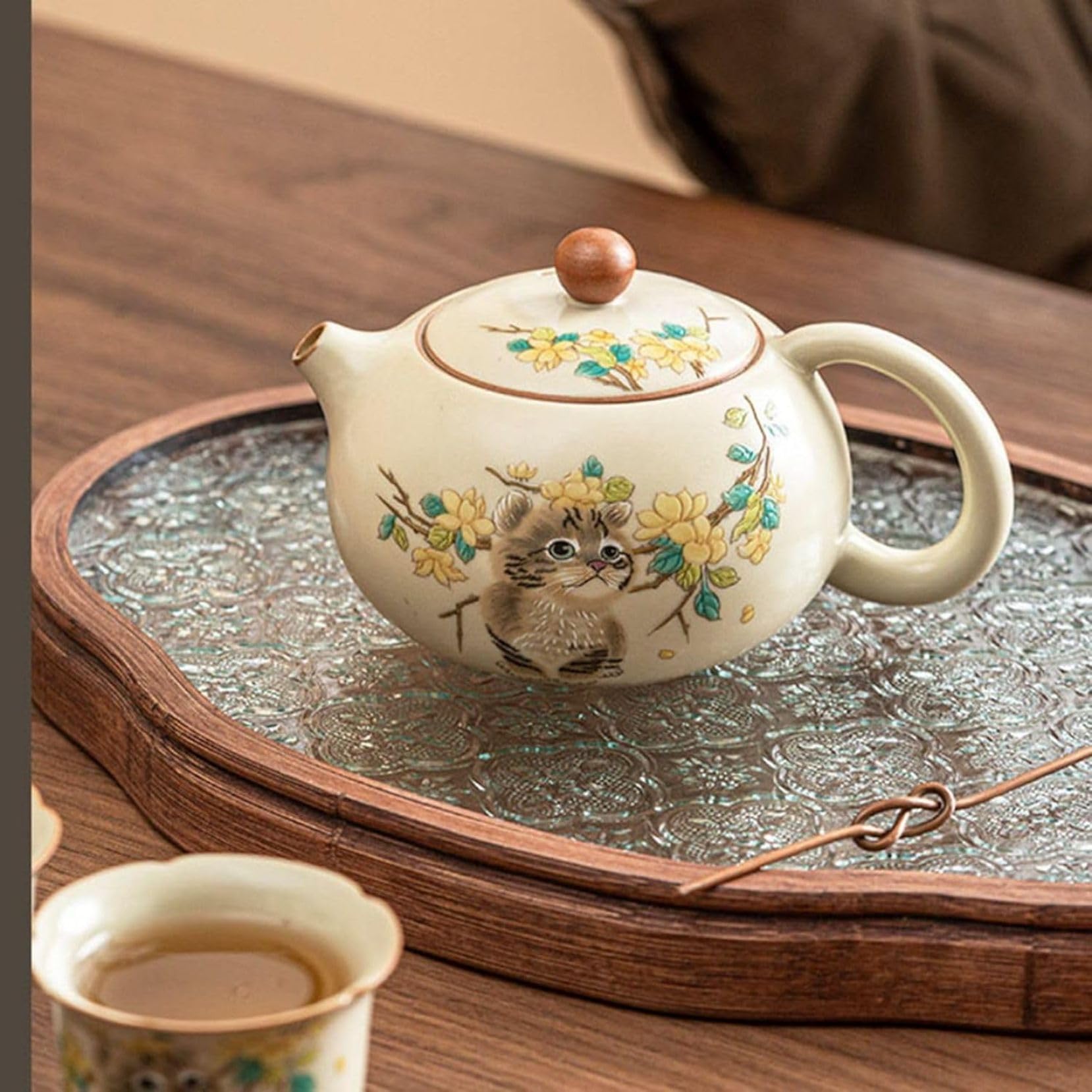 中国茶器セット テーブルコーディネート 新生活 お花見 お茶会 お祝い 