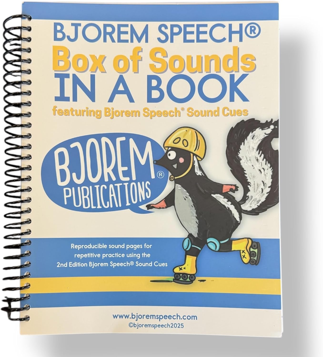 Bjorem Speech® Box of Sounds in a Book – 250+ Reproducible Pages for Speech Therapy, Childhood Apraxia of Speech, Articulation & Literacy (Initial, Medial, Final Sound Positions)