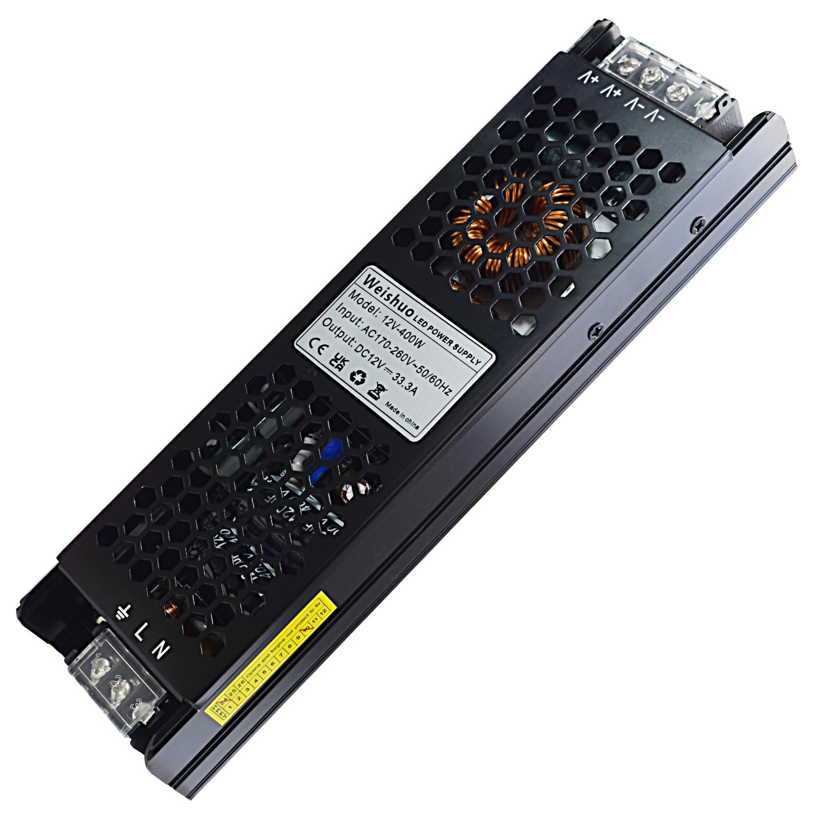 KSIBNW 12V LED-transformator 400W Transformator Buiten IP44