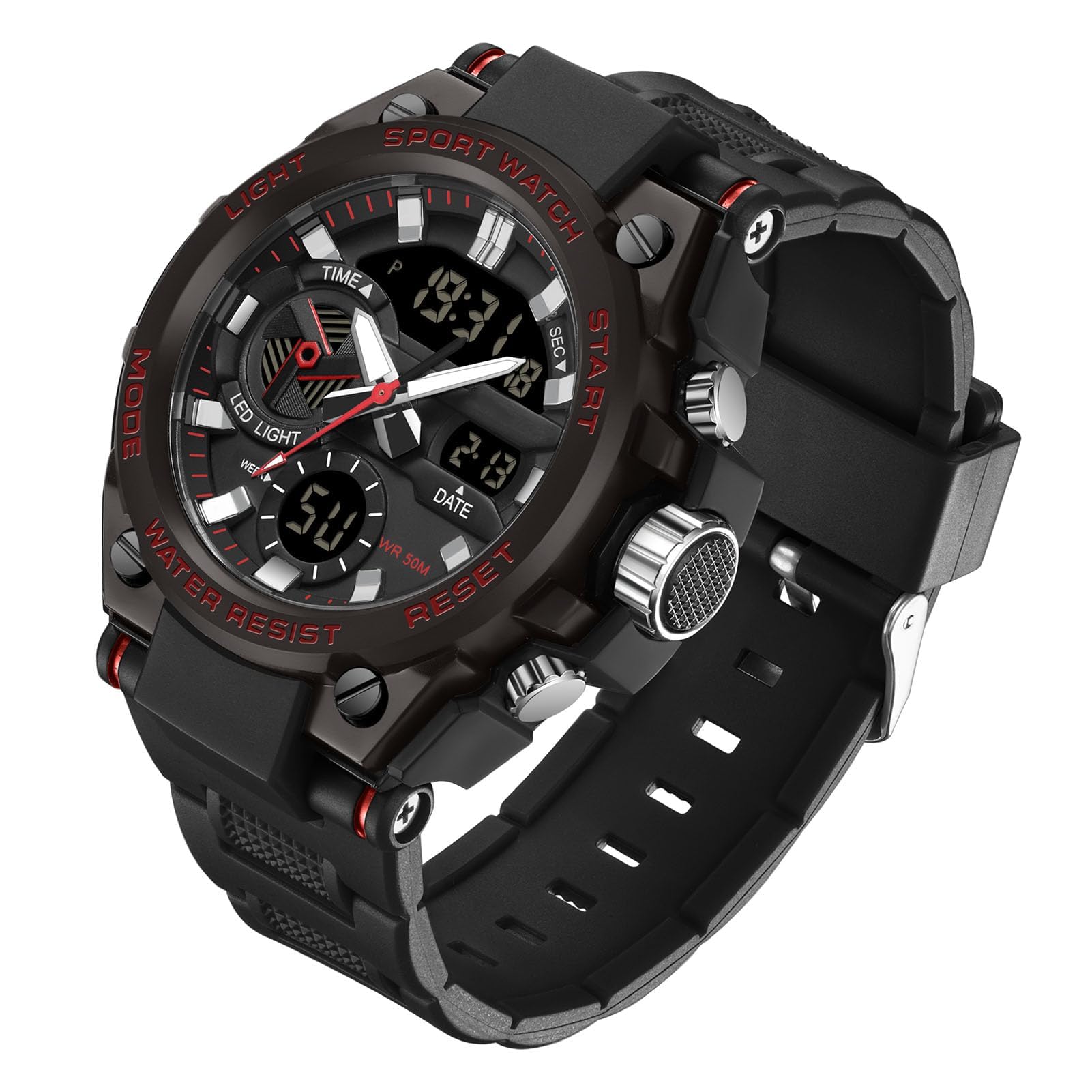 Grosse Montre Etanche Homme Fomtty Montre Militaire Pour Homme - Main Image