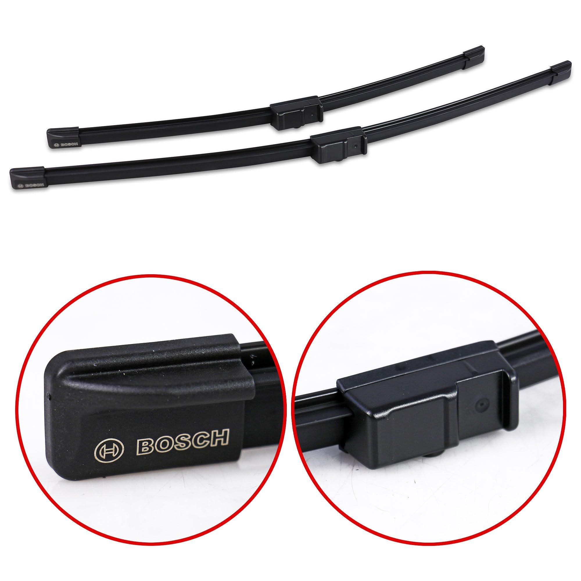 Tergicristalli Bosch Aerotwin A414S - Set Anteriore 650mm/400mm | Performance Supreme Sotto La Pioggia