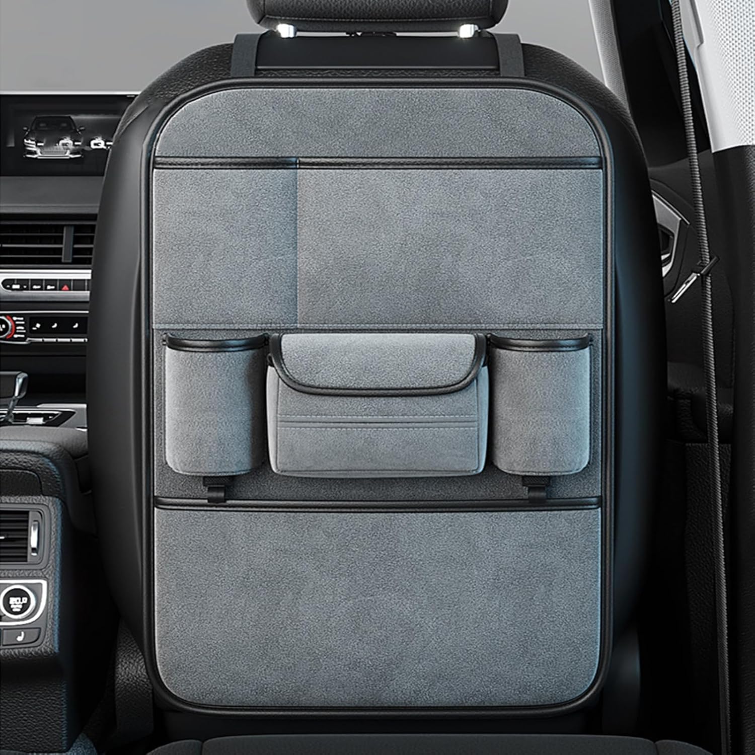 Organizator fotelika samochodowego Organizer na fotel samochodowy dla Proton Gen.2, schludny organizer na tylne siedzenie dla pasażera samochodu torba do przechowywania pojazdu z laptopami uchwyt na k