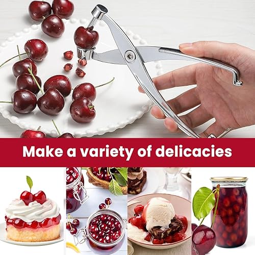 Yeatem JS-1 Cherry Pitter Cherry Picker Easy To Use,Heavy Duty Cherry Tool All Metal Construction thumb #8