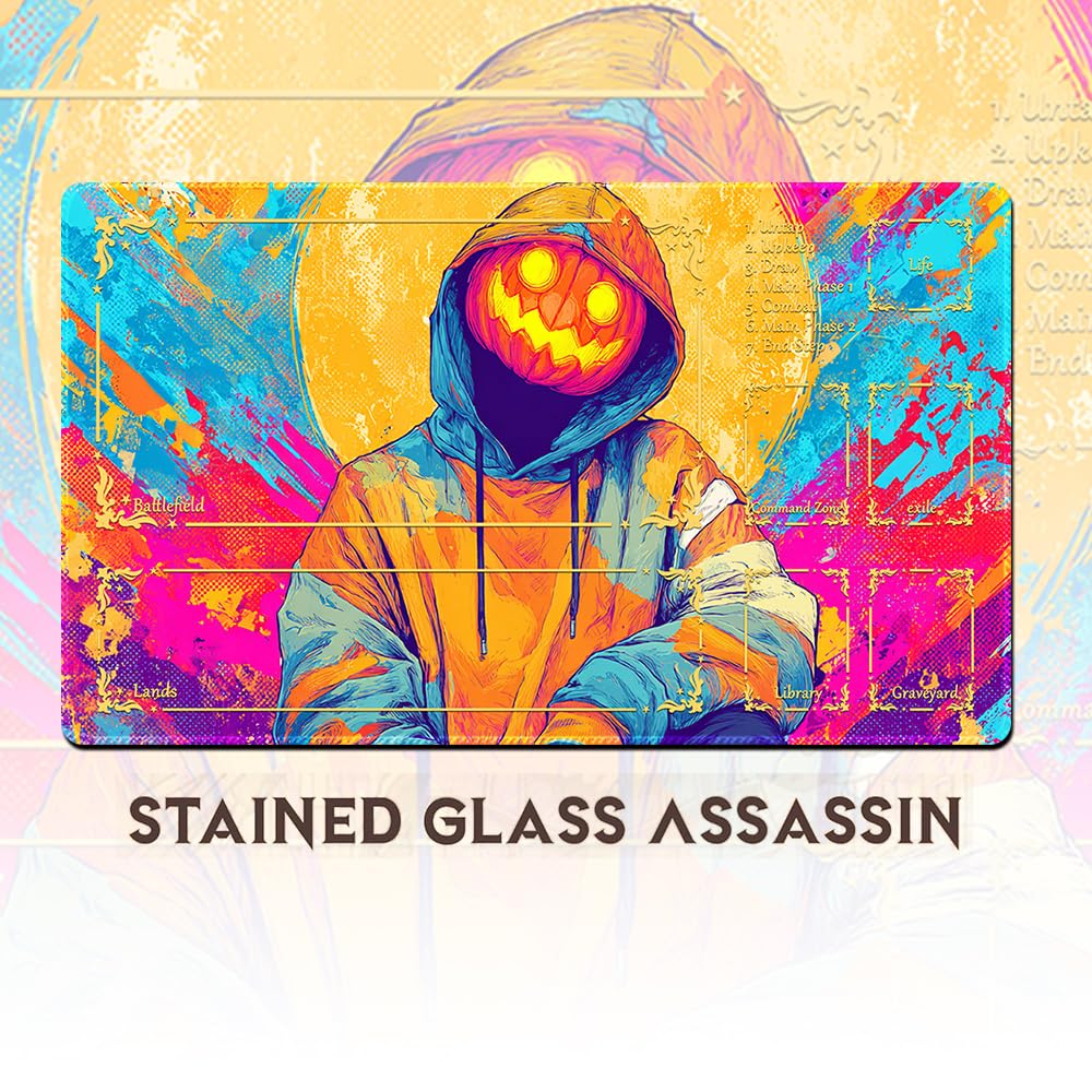 MTG Playmat,With Waterproof Storage black Bag Szie 60 x 35CM - Image 5