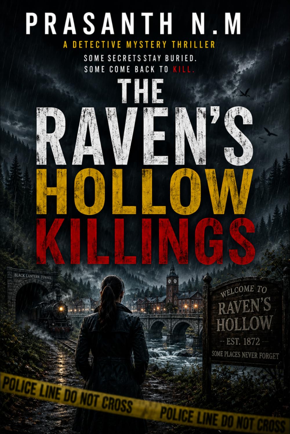 The Raven's Hollow Killings: A Small-Town Crime Thriller Featuring Detective Evelyn Carter, Ritual Murders, Hidden Government Secrets, Buried ... 3 (Detective Evelyn Carter Mystery Series)