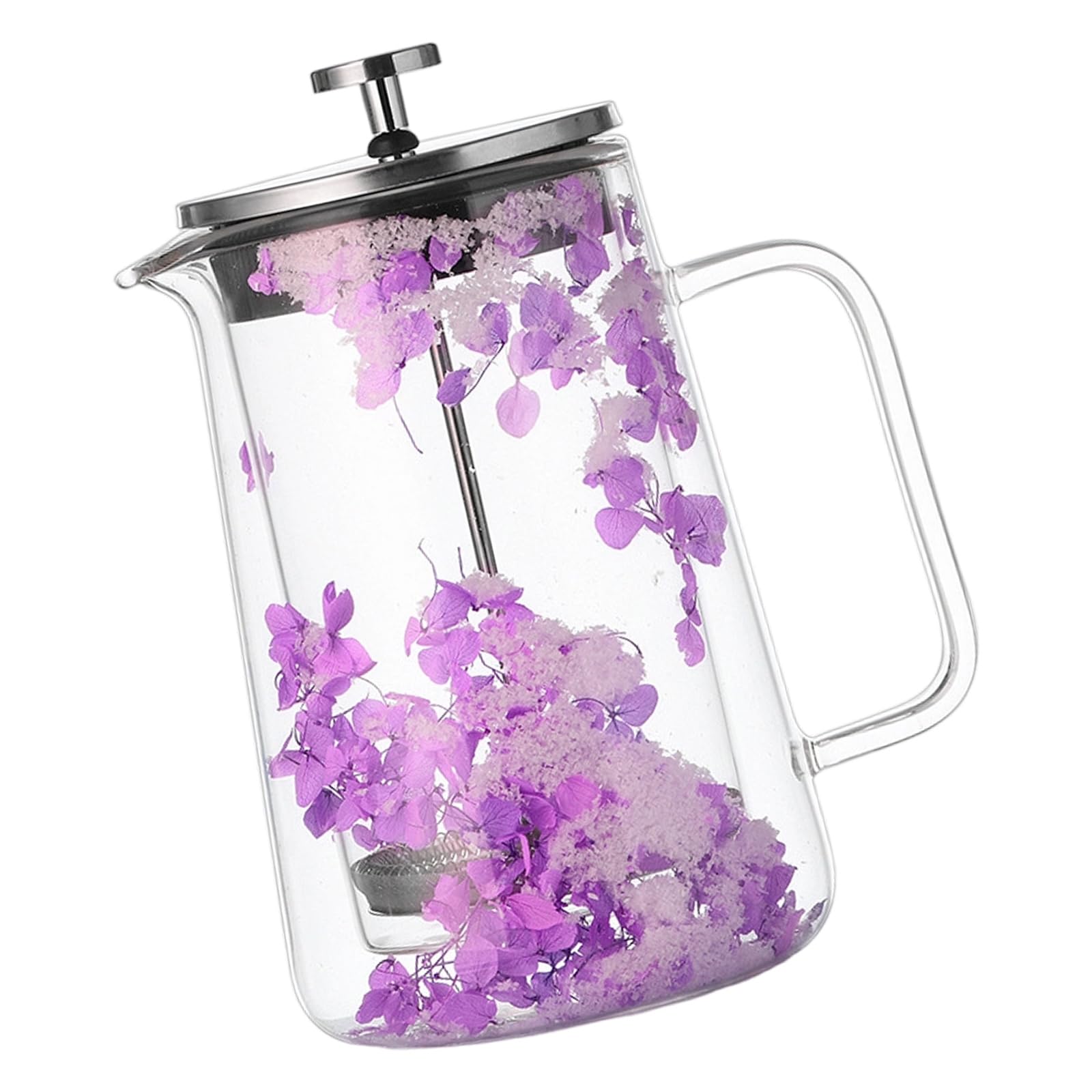 MALSSE 650ML with Thermal Insulation for Coffee Dried Flower Use French Pressing Coffee Maker