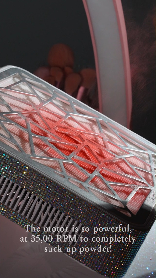 Extractor de polvo para uñas inalámbrico miniatura 7