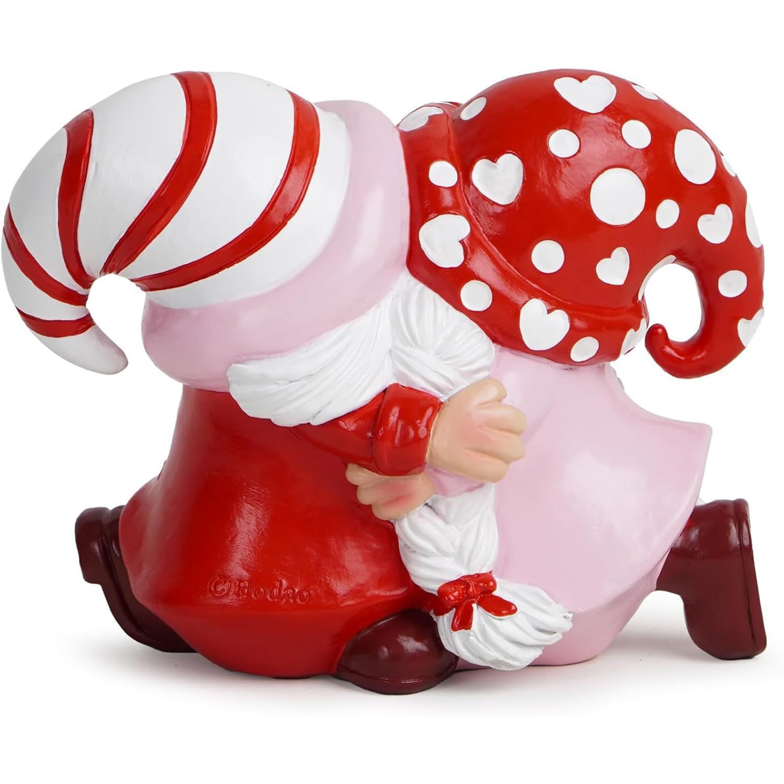 Statue miniature motif amour en résine pour cadeau de couple