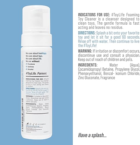Miniatura 3 de #ToyLife Limpiador de juguetes espumosos multiusos 7 Oz