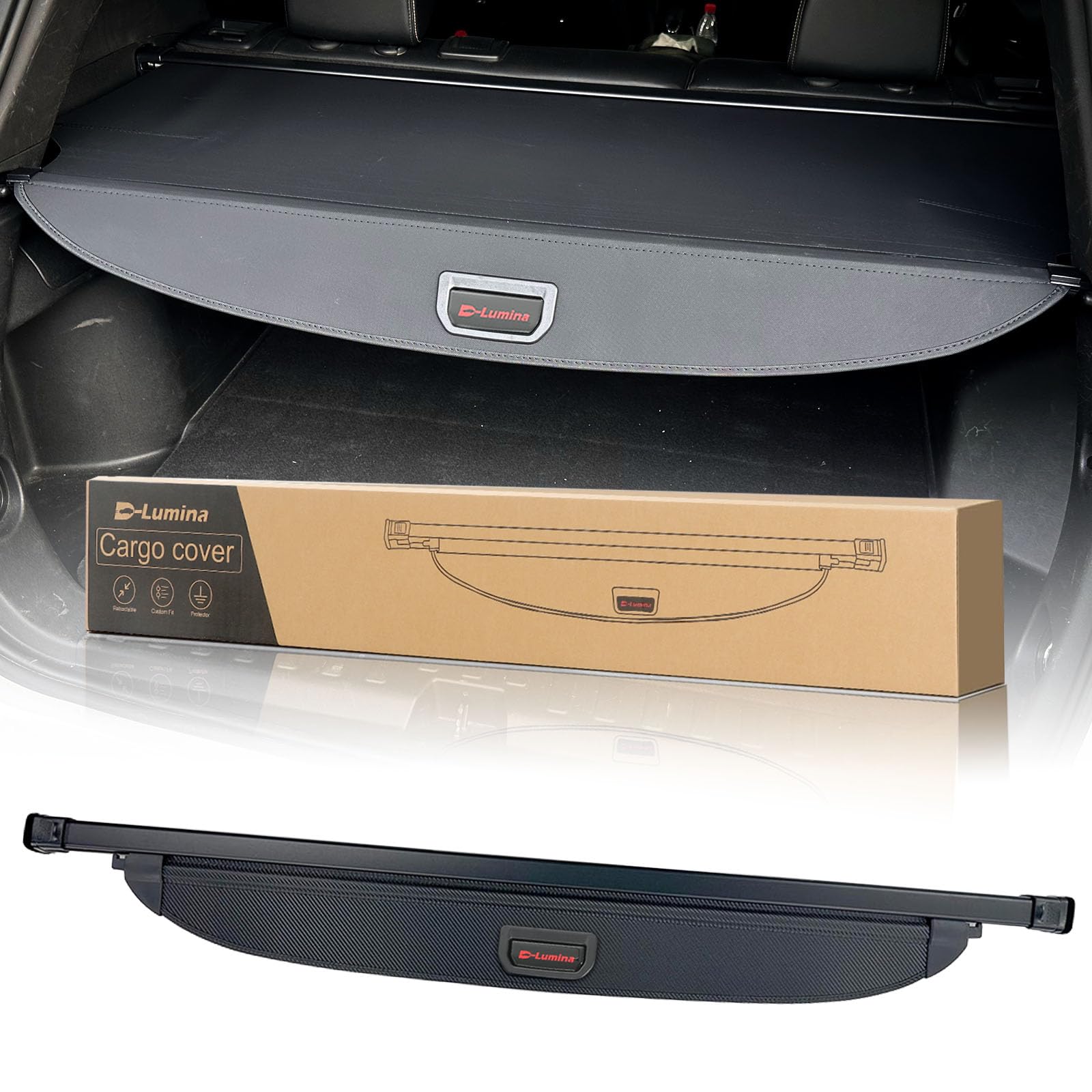 D-Lumina Hyundai Santa Fe Cargo Cover