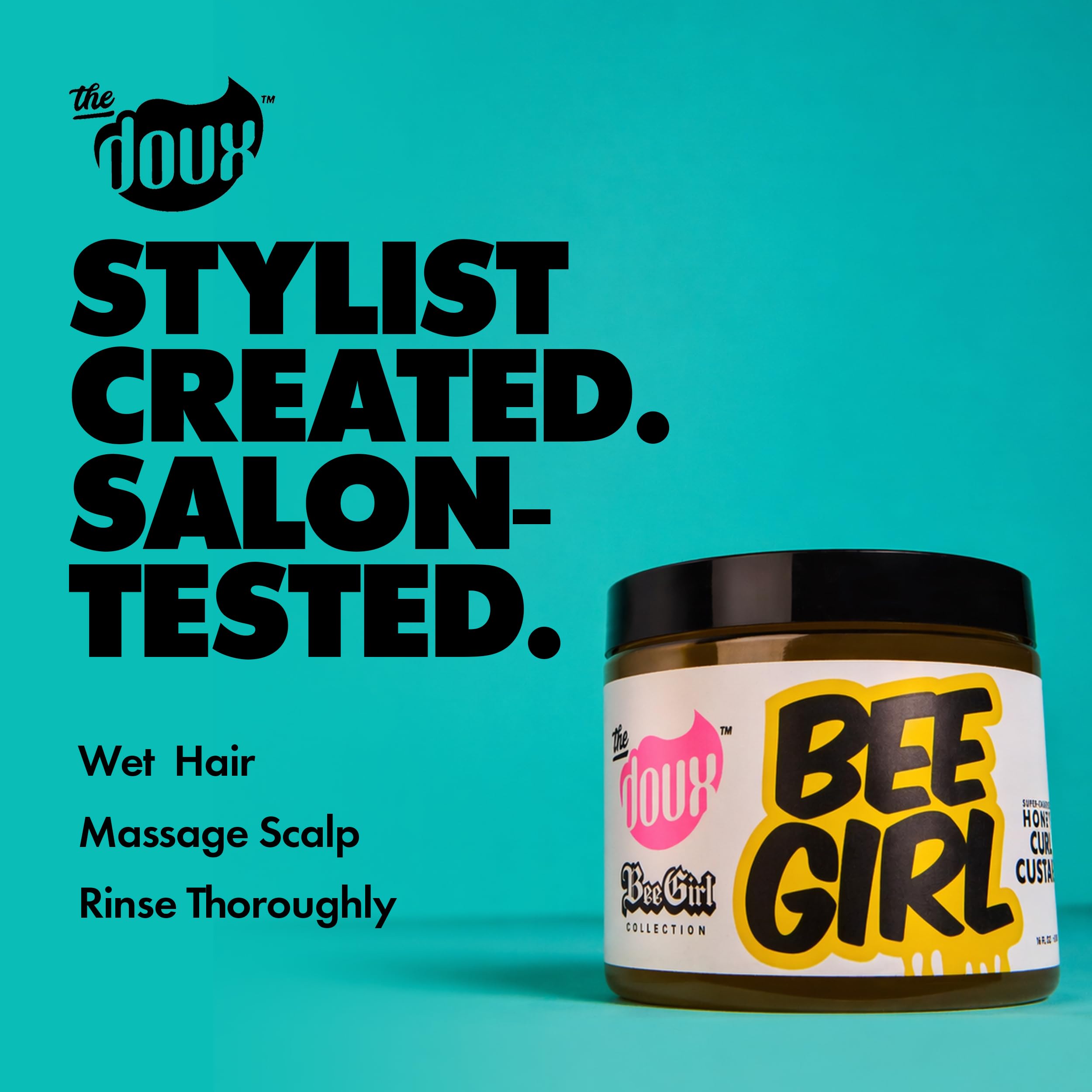 The Doux Bee Girl Honey Curl Custard 454g