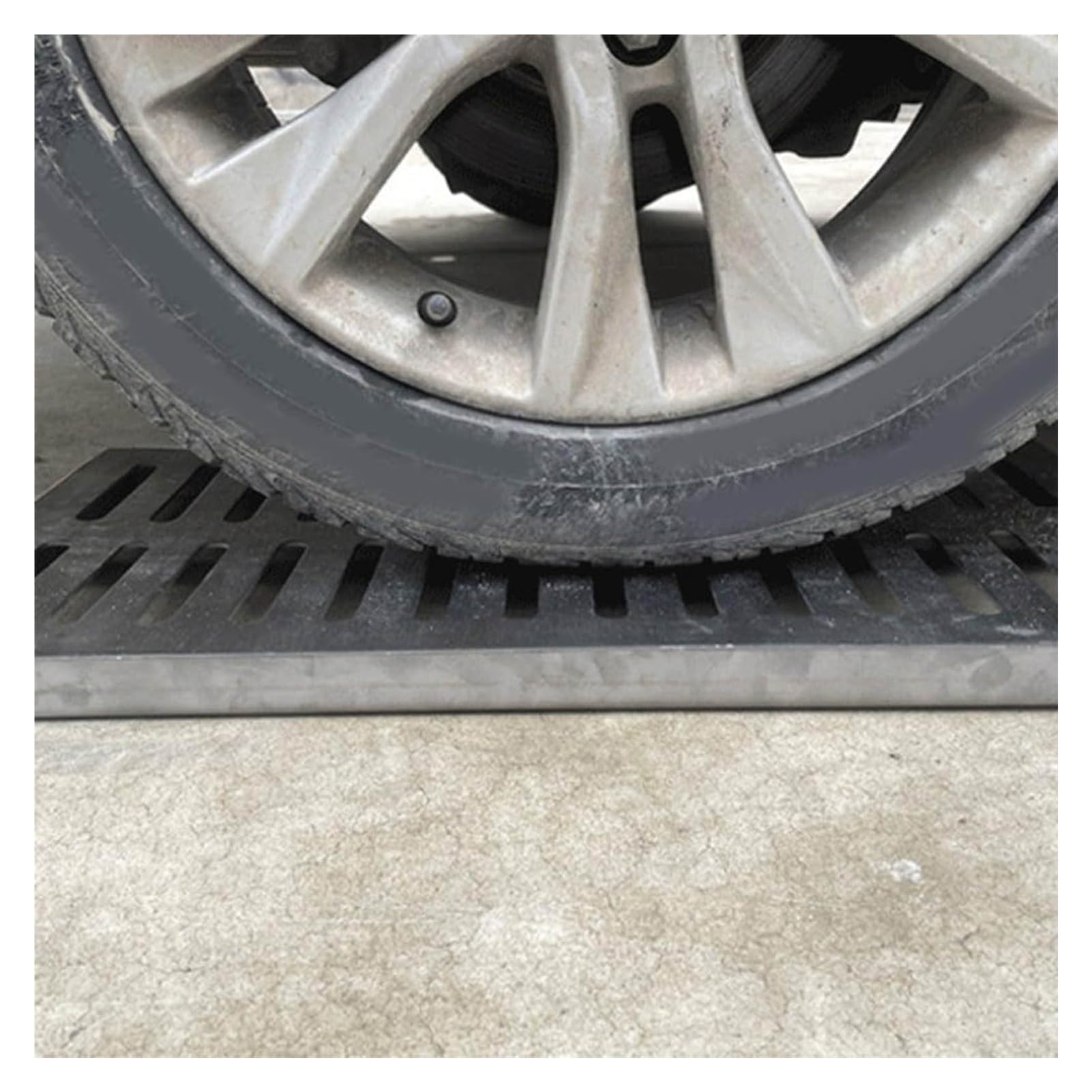 Griglia per Acqua Piovana per Canale Drenaggio con Telaio | Coperchio per Scarico A Pavimento In Acciaio Inossidabile per Bagno Esterno Giardino E Terrazza(25x25x3cm)