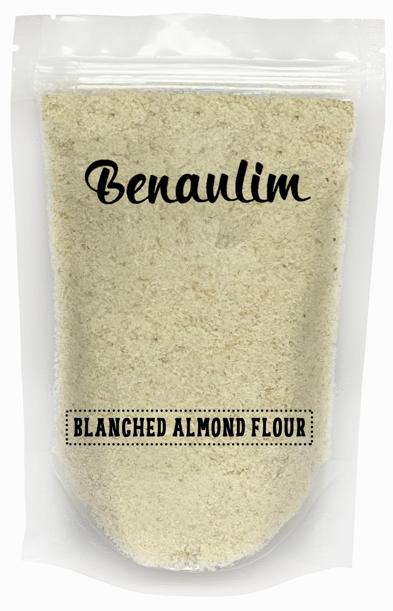 Benaulim Blanched Almond Flour 900g, Vegan [Keto-Friendly, Naturally Protein-Rich, Blanched (Without Skin) Almond Fine Powder]