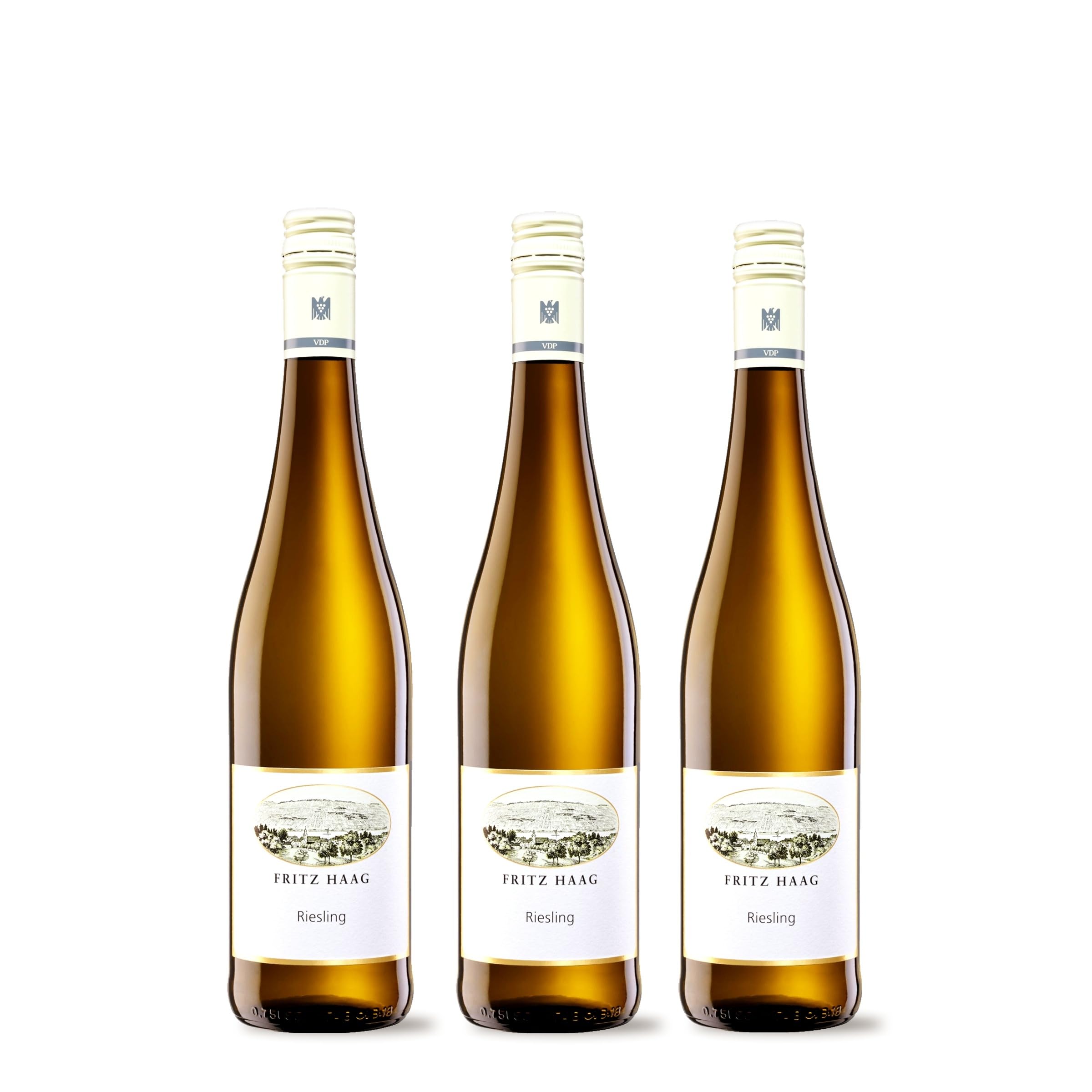 Fritz Haag 2025 Riesling feinherb (3 x 0,75 l) inkl. weine.de-DropStop