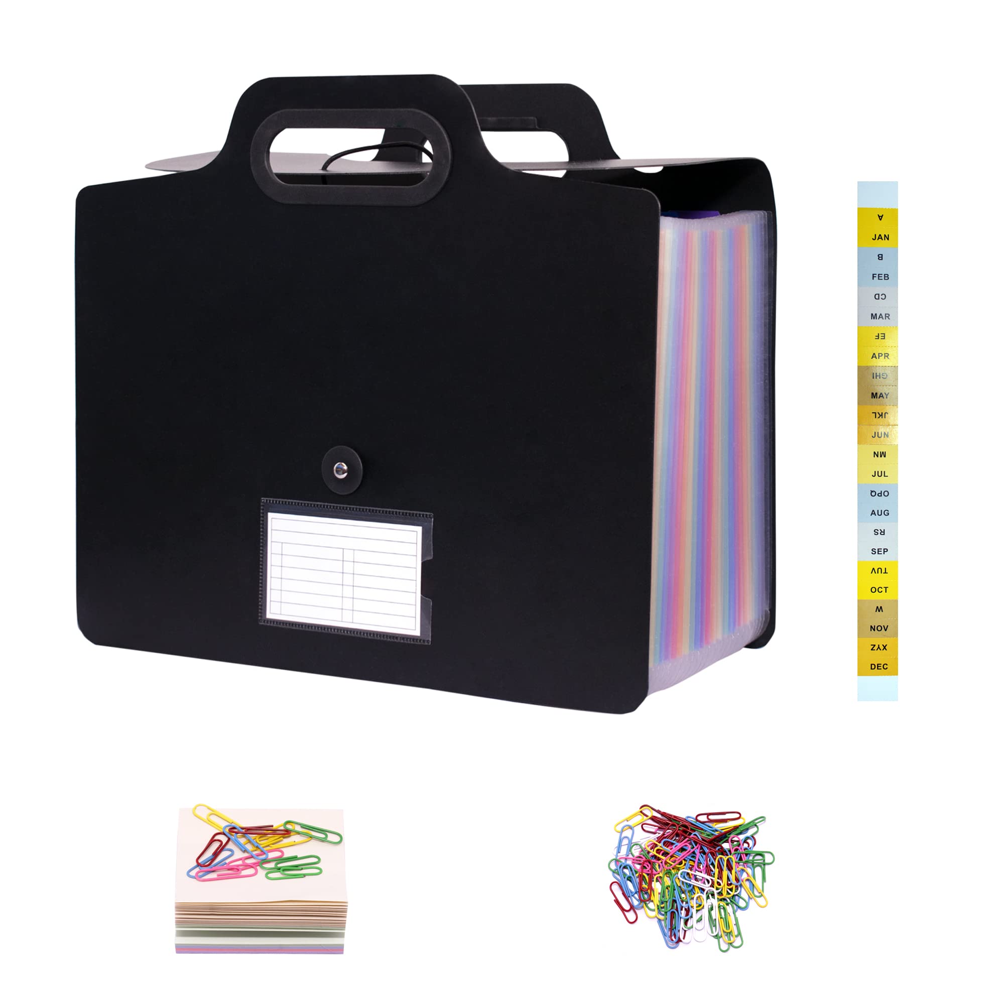 Buy Umranis Expanding File Folder 24 Pockets File Organiser Included