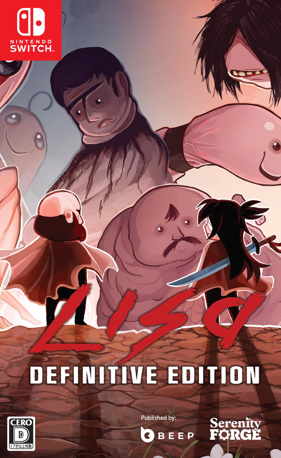 Lisa: The Definitive Edition -Switch 【特典】Lisaステッカーコレクション(パッケージ内同梱)-image