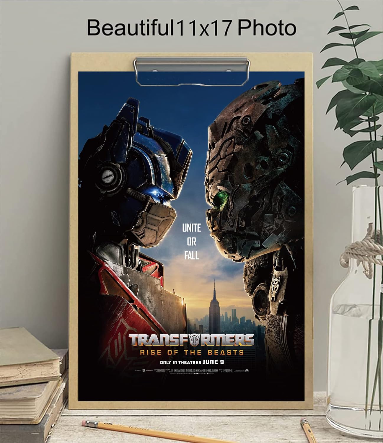 Kerry dober Transformers Rise & of the Beasts Movie Poster #1 Cool Wall Decor Art Print Posters for Room Aesthetic - Matte Poster Frameless Gift 11 x 17 inch(28cm x 43cm) image 3