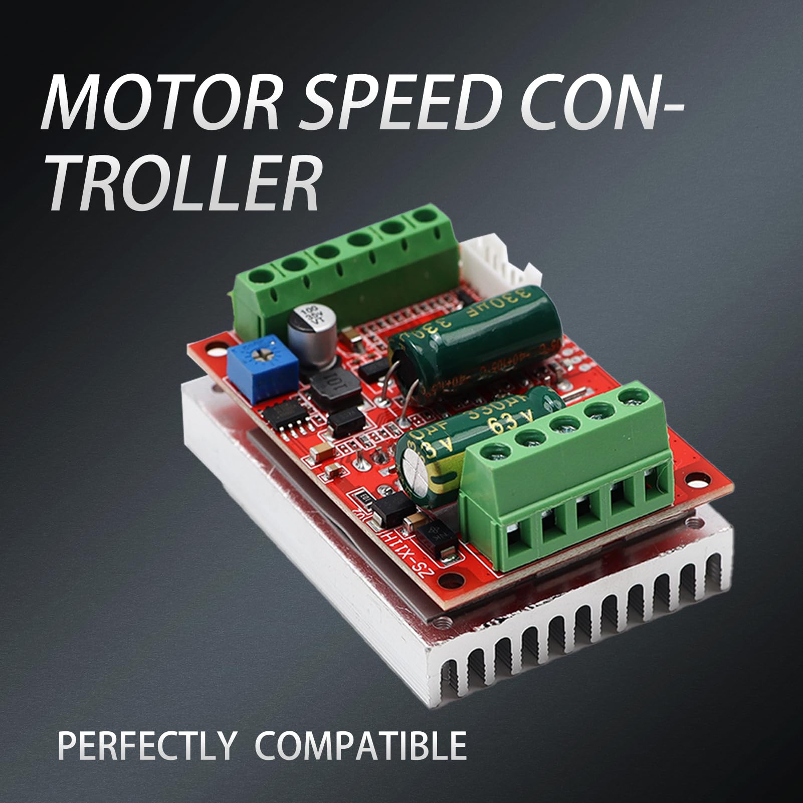 Motore elettrico da 400 W BLDC regolatore di velocità 6 – 60 V senza spazzole con sala trifase ad alte prestazioni scheda driver senza motore brushless PLC