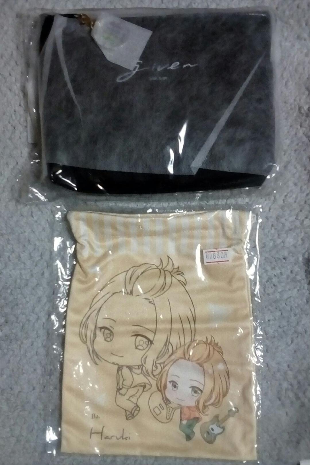 Amazon.co.jp: ギヴン bl キヅナツキ 真冬 立夏 クリアポーチ ポーチ 
