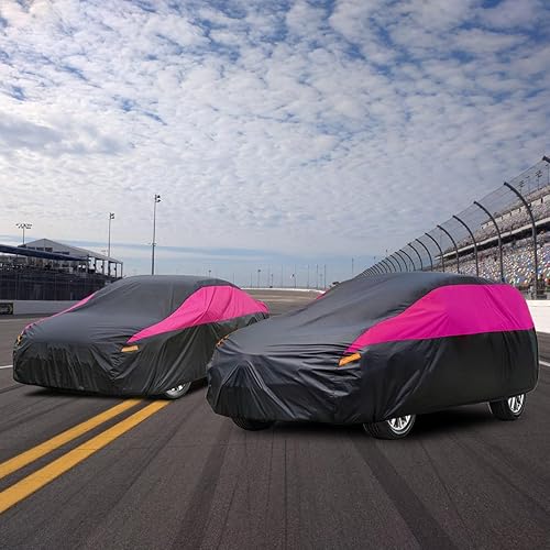 Miniatura 7 de Funda impermeable para automóvil SUV para mujer para todo tipo de clima, ajuste universal para Ford Bronco Sport, BMW X1X2, Audi Q3, Mercedes-Benz