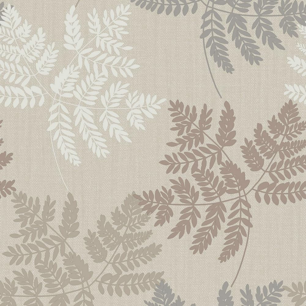 Belgravia Decor Cream Anaya Fern Wallpaper 2147