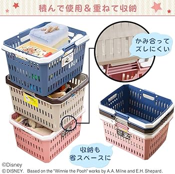 Amazon.co.jp: アイリスオーヤマ ディズニーバスケット ミッキー