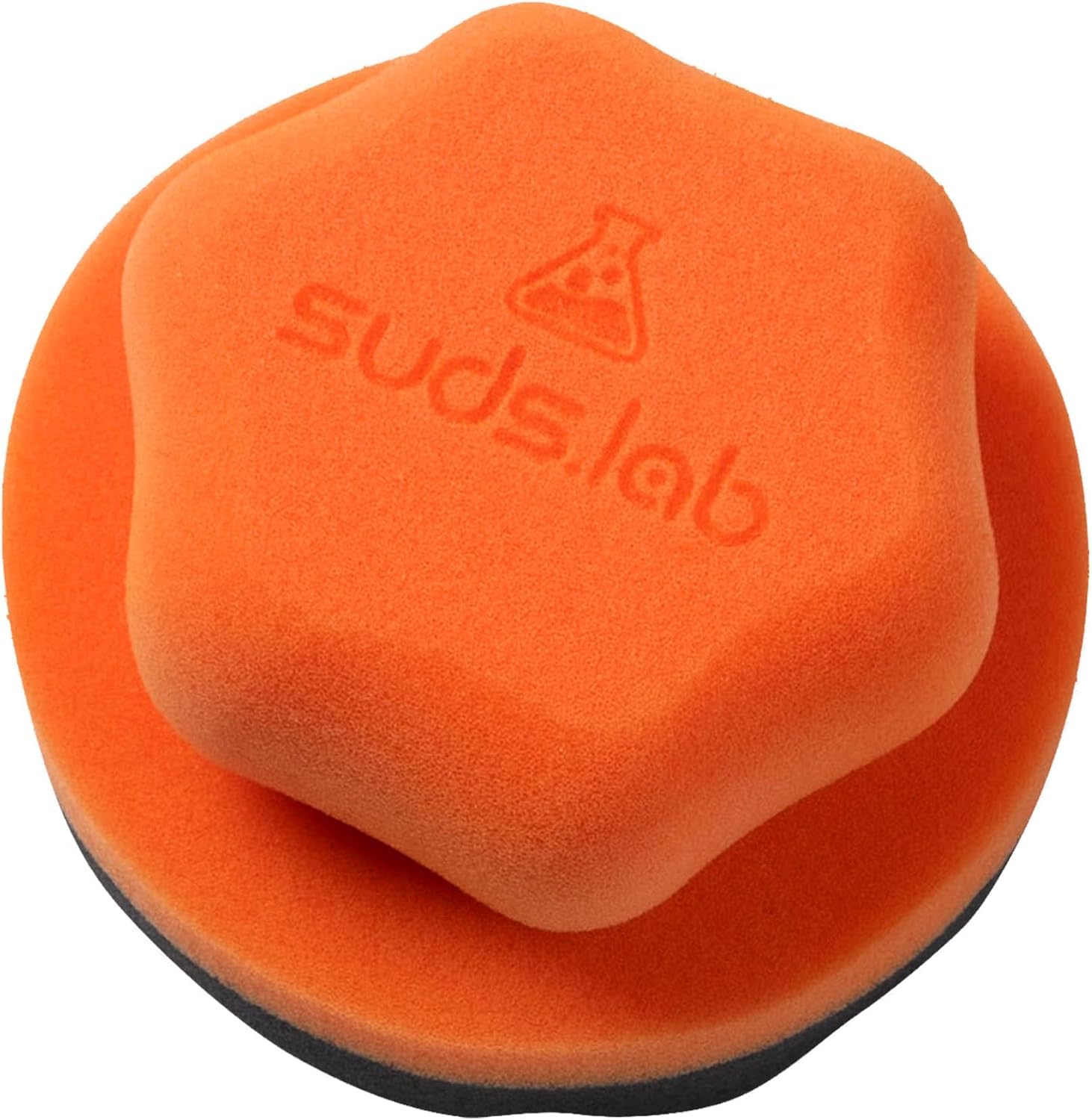 Suds Lab TS Tire Shine Applicator, Reusable Foam Tire Dressing Pad &amp; Brush