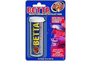 Zoo Med Betta Micro Pellet Food: Healthy Diet for Your Vibrant Betta