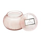 Panjore Lychee&comma; Glass Chawan Bowl Candle&comma; 14 oz&comma; 50 Hour Burn Time&comma; Coconut Wax for Clean Burning&comma; Handcrafted in the USA