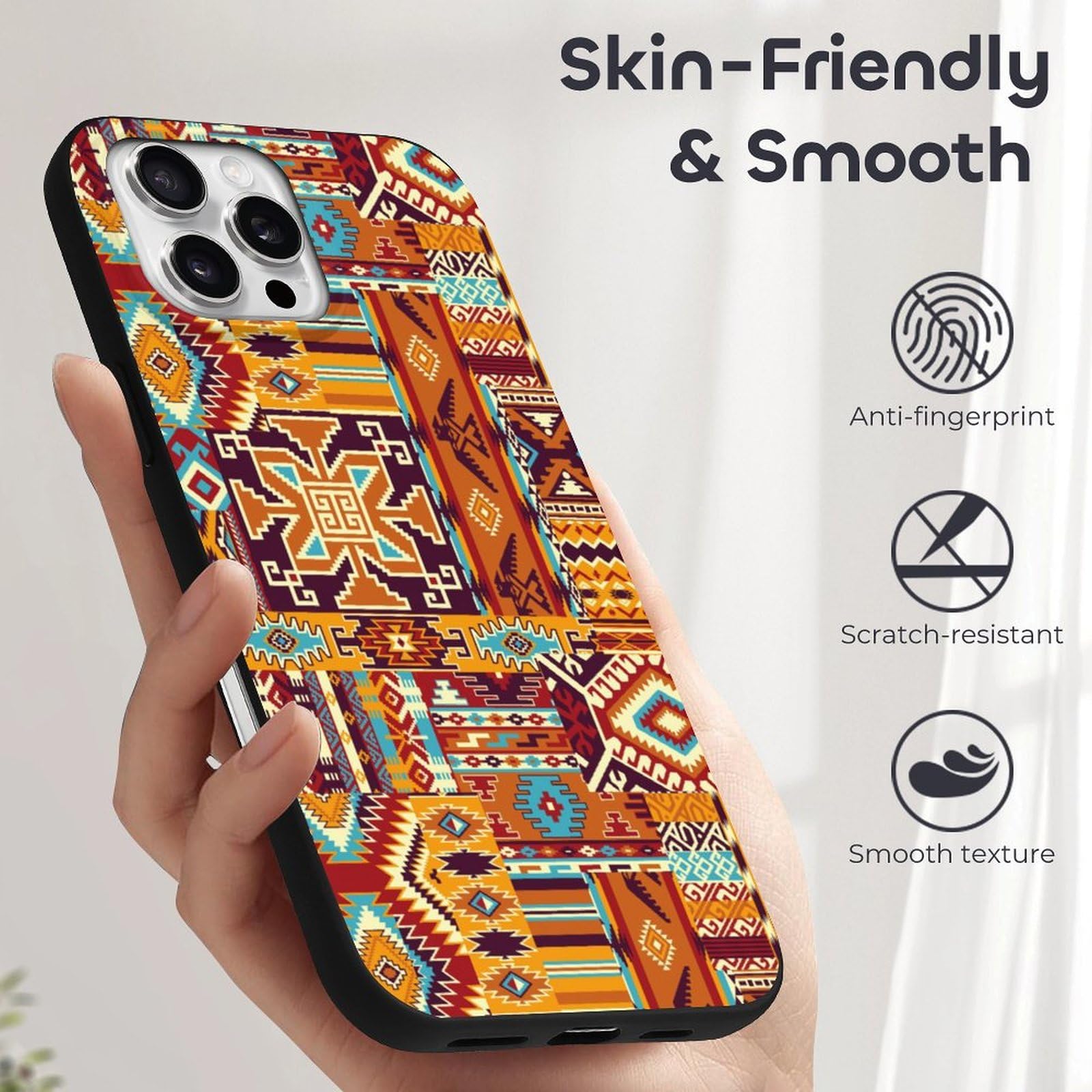 Amazon.co.jp: iPhone16 ProMax 用 ケース インディアン ネイティブ