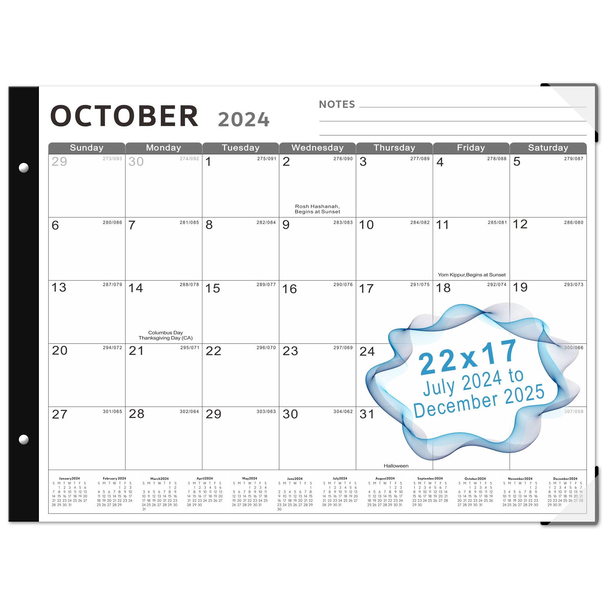 Amazon.com : Desk Calendar 2024-2025 Large 22x17, 18 Months Run from July 2024 to December 2025, Desk top Calendar with Notes for Home, Office and School Grey : Office Products amazon-com-desk-calendar-2024-2025-large-22x17-18-months-run-from-july-2024-to-december-2025-desk-top-calendar-with-notes-for-home-office-and-school-grey-office-products