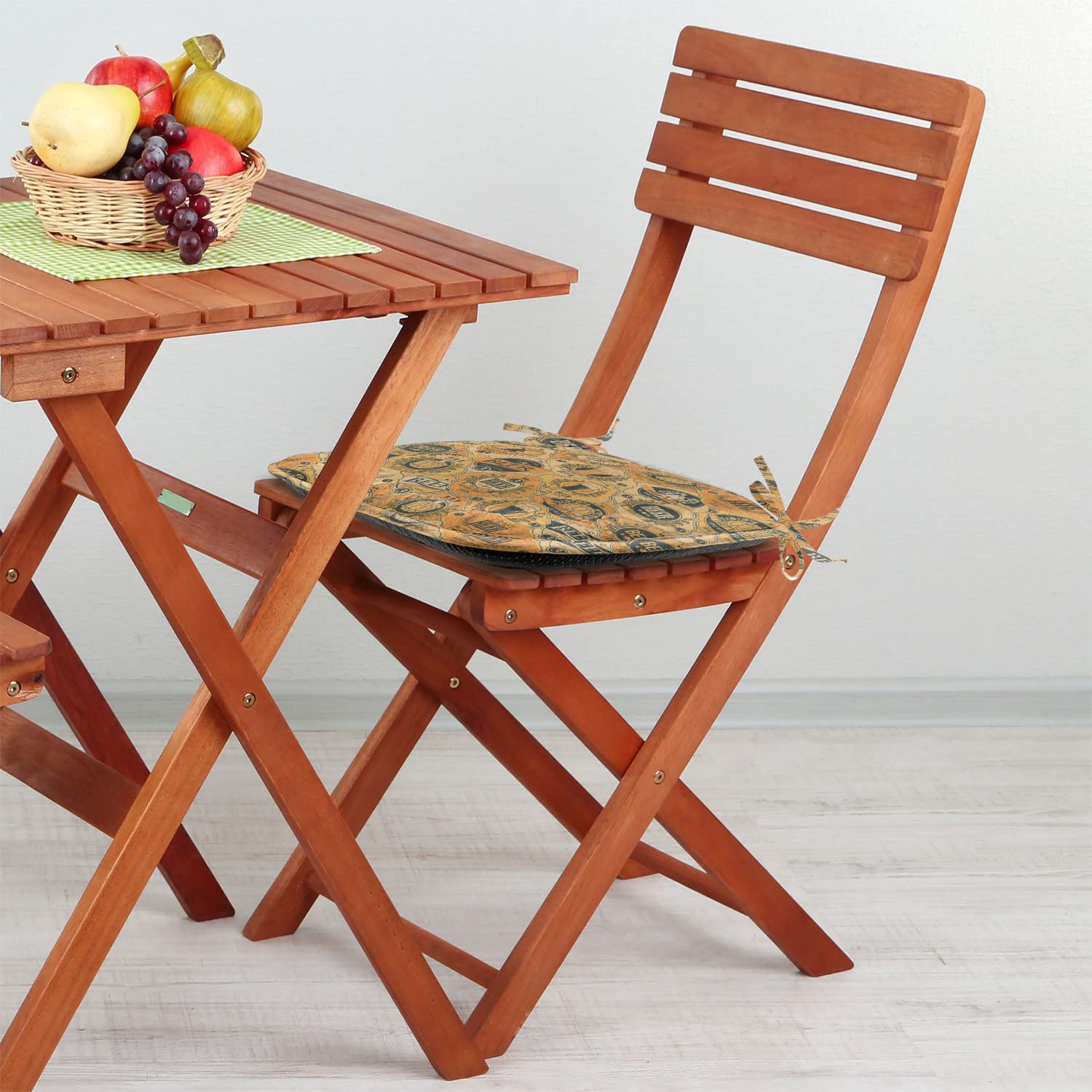 BizChair Juego De 2 Cojines De Repuesto Para Sillas Adirondack Para Todo Tipo De Clima Para Interiores Y Exteriores Color Azul