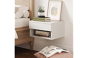 Nathan James Jackson Modern Floating Nightstand with Drawer